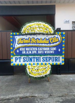 Papan Bunga Duka di Kutapanjang